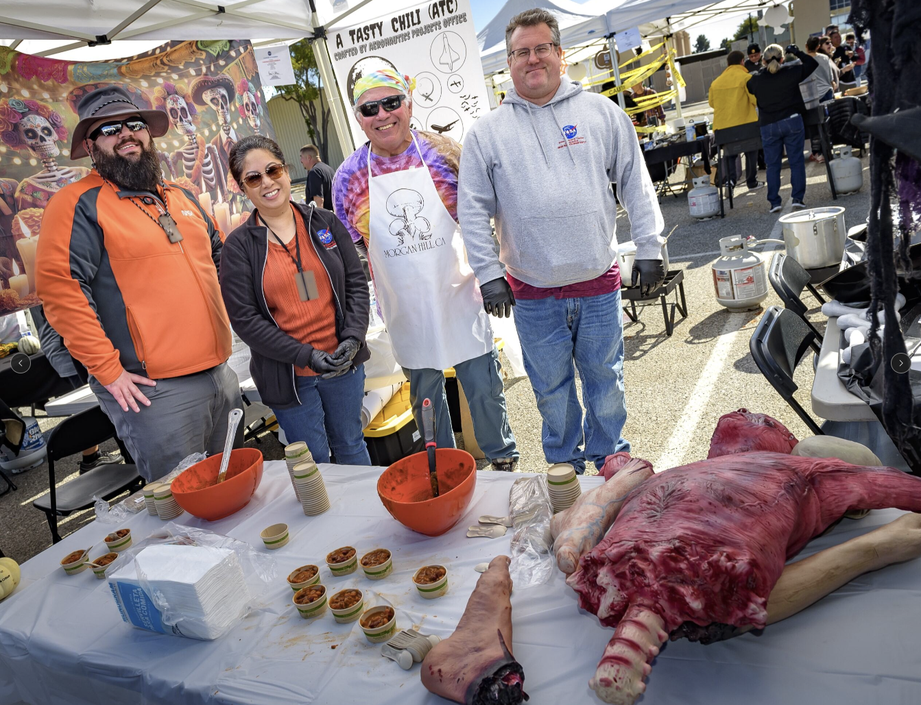 chili cook-off team